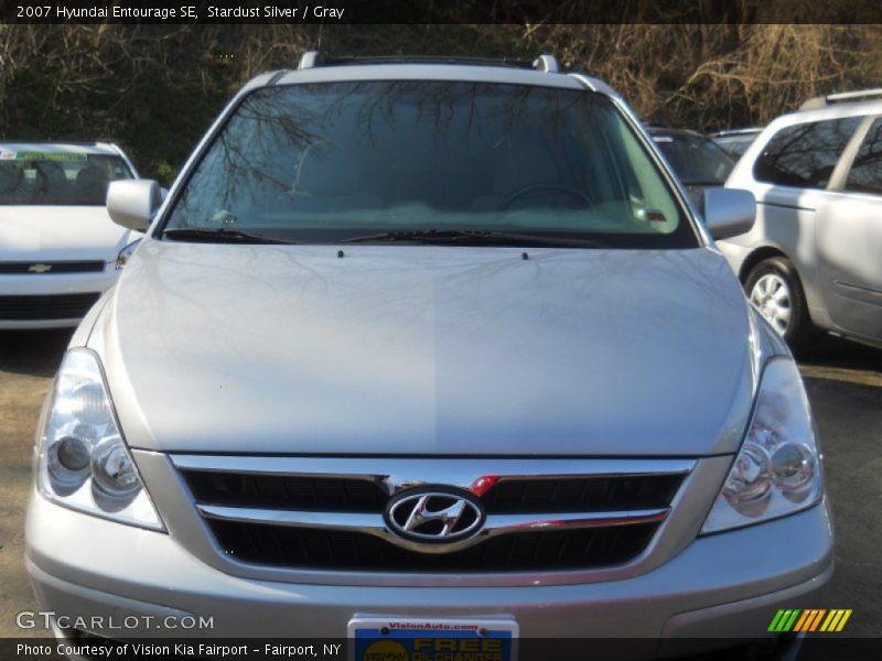 Stardust Silver / Gray 2007 Hyundai Entourage SE