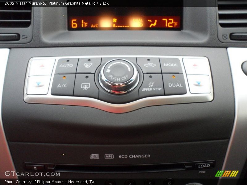 Platinum Graphite Metallic / Black 2009 Nissan Murano S
