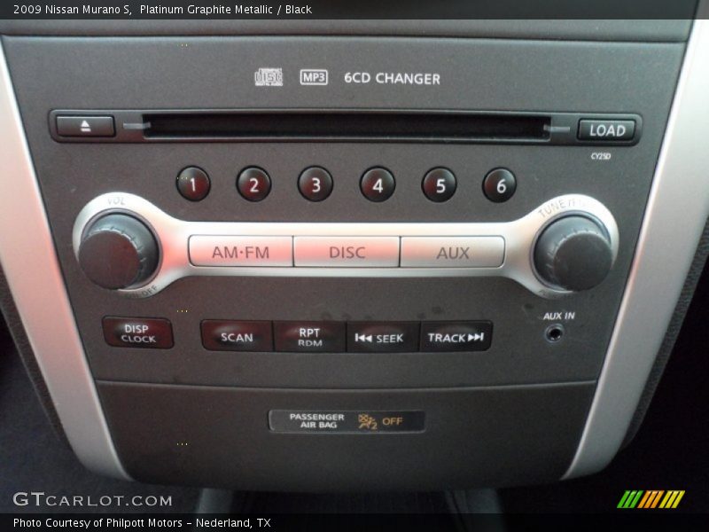 Platinum Graphite Metallic / Black 2009 Nissan Murano S