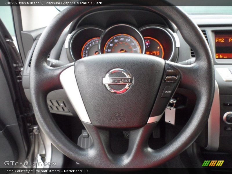 Platinum Graphite Metallic / Black 2009 Nissan Murano S