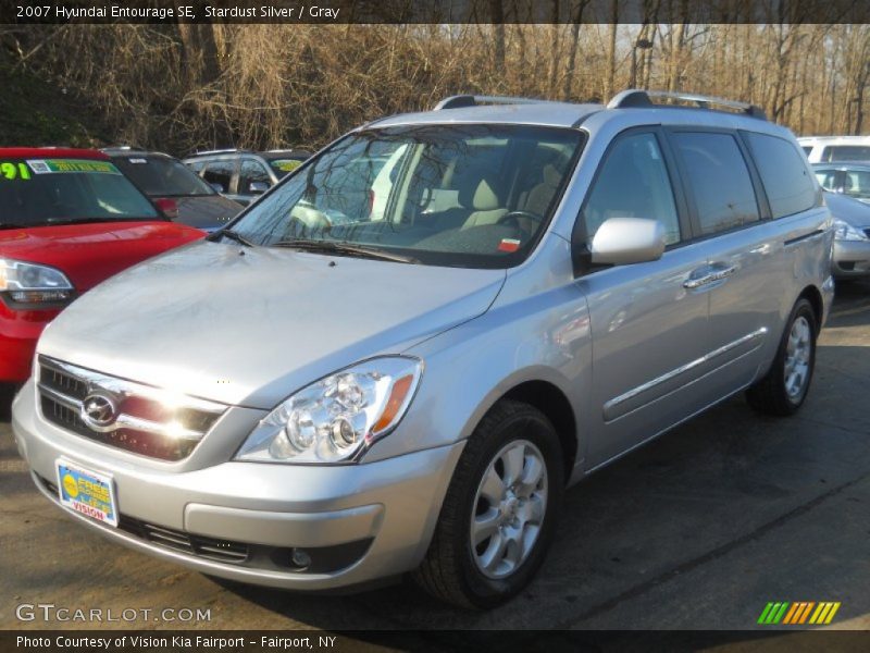 Stardust Silver / Gray 2007 Hyundai Entourage SE