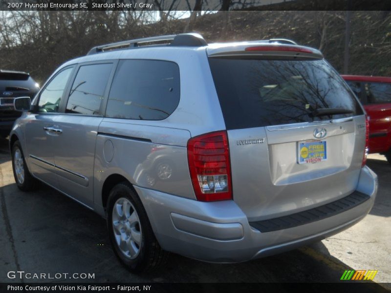 Stardust Silver / Gray 2007 Hyundai Entourage SE