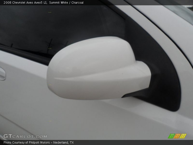 Summit White / Charcoal 2008 Chevrolet Aveo Aveo5 LS