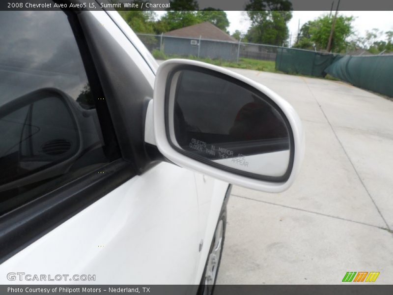 Summit White / Charcoal 2008 Chevrolet Aveo Aveo5 LS
