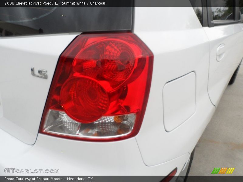 Summit White / Charcoal 2008 Chevrolet Aveo Aveo5 LS