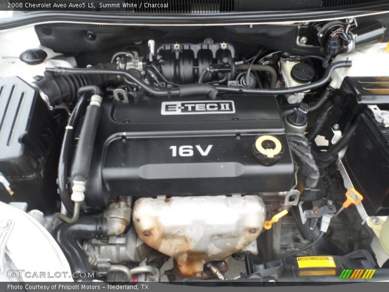 Summit White / Charcoal 2008 Chevrolet Aveo Aveo5 LS
