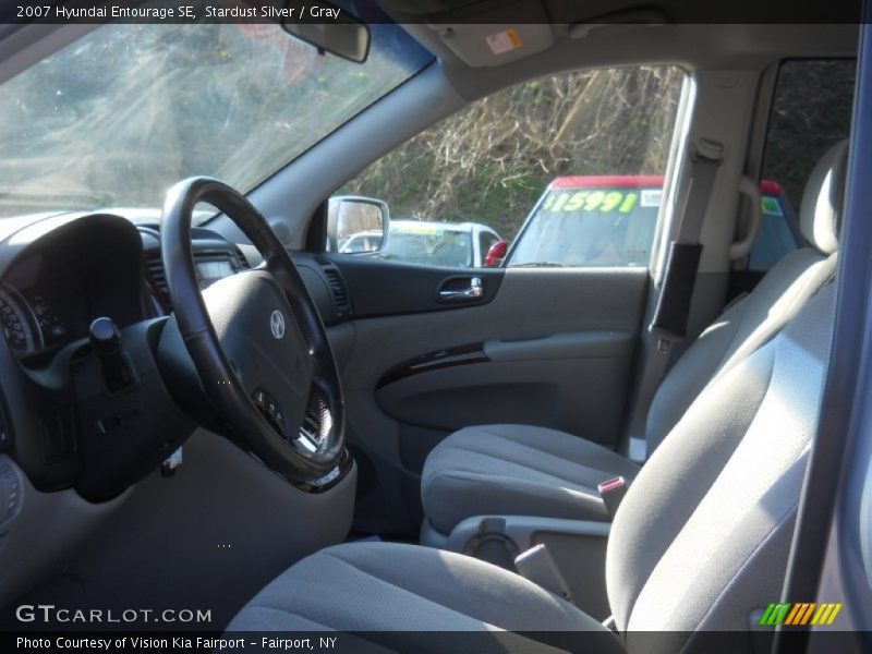 Stardust Silver / Gray 2007 Hyundai Entourage SE
