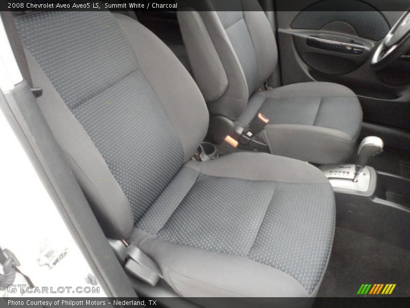 Summit White / Charcoal 2008 Chevrolet Aveo Aveo5 LS