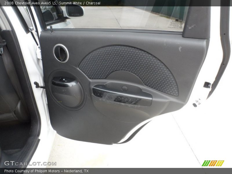 Summit White / Charcoal 2008 Chevrolet Aveo Aveo5 LS