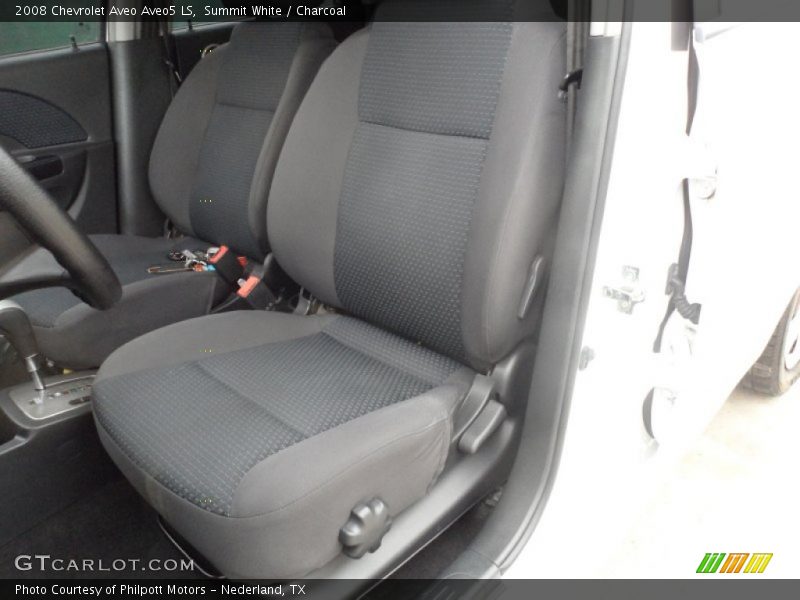 Summit White / Charcoal 2008 Chevrolet Aveo Aveo5 LS