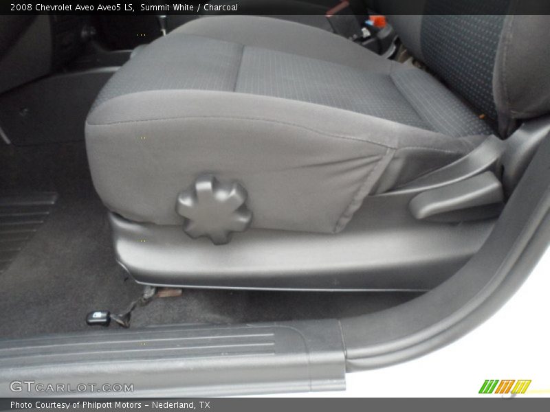 Summit White / Charcoal 2008 Chevrolet Aveo Aveo5 LS