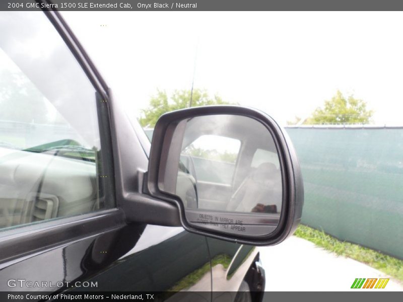 Onyx Black / Neutral 2004 GMC Sierra 1500 SLE Extended Cab