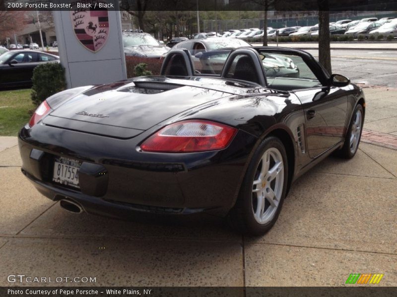 Black / Black 2005 Porsche Boxster