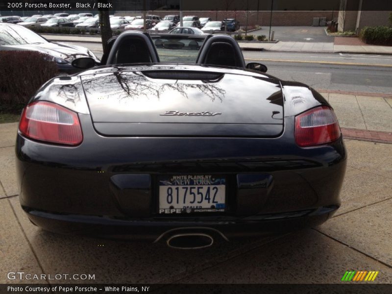 Black / Black 2005 Porsche Boxster