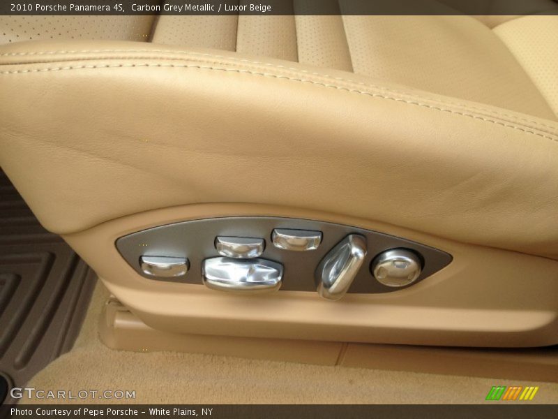 Carbon Grey Metallic / Luxor Beige 2010 Porsche Panamera 4S