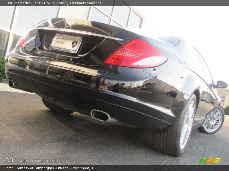 Black / Cashmere/Savanna 2008 Mercedes-Benz CL 550