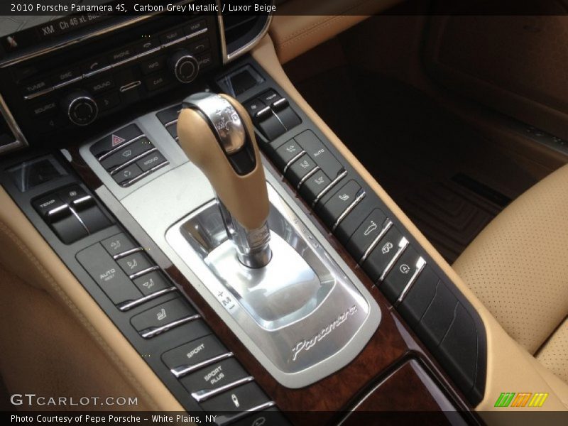 Carbon Grey Metallic / Luxor Beige 2010 Porsche Panamera 4S