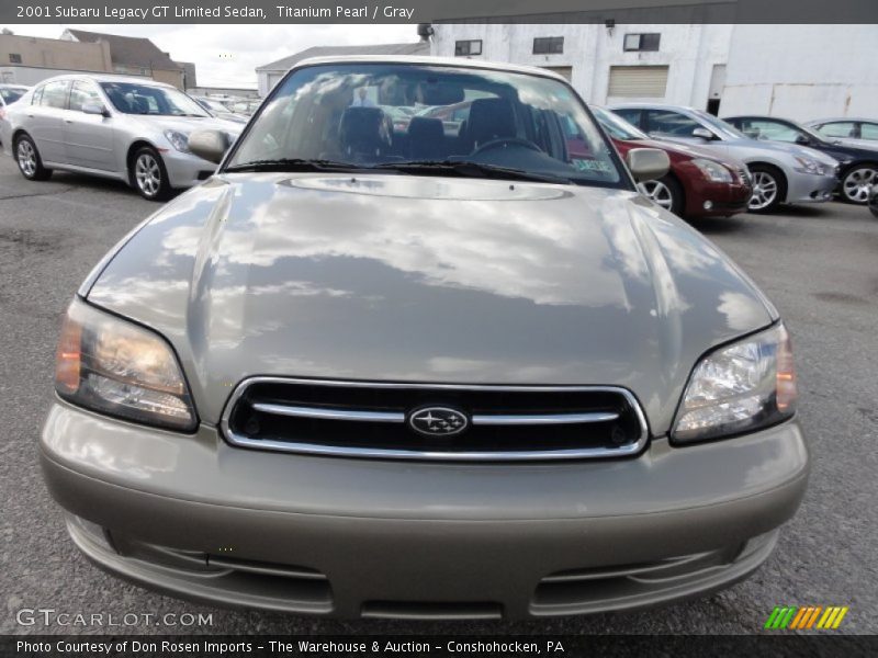 Titanium Pearl / Gray 2001 Subaru Legacy GT Limited Sedan