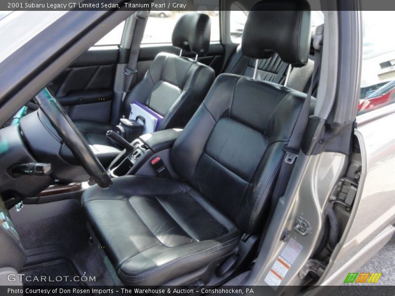Front Seat of 2001 Legacy GT Limited Sedan