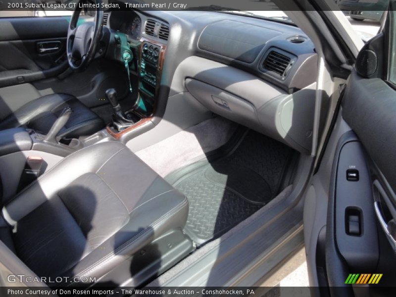  2001 Legacy GT Limited Sedan Gray Interior
