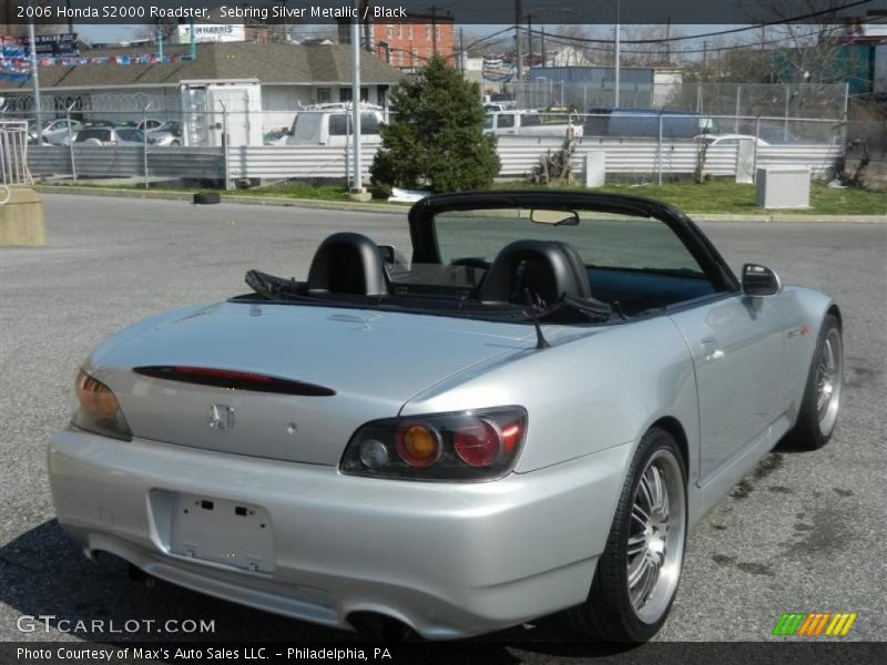 Sebring Silver Metallic / Black 2006 Honda S2000 Roadster