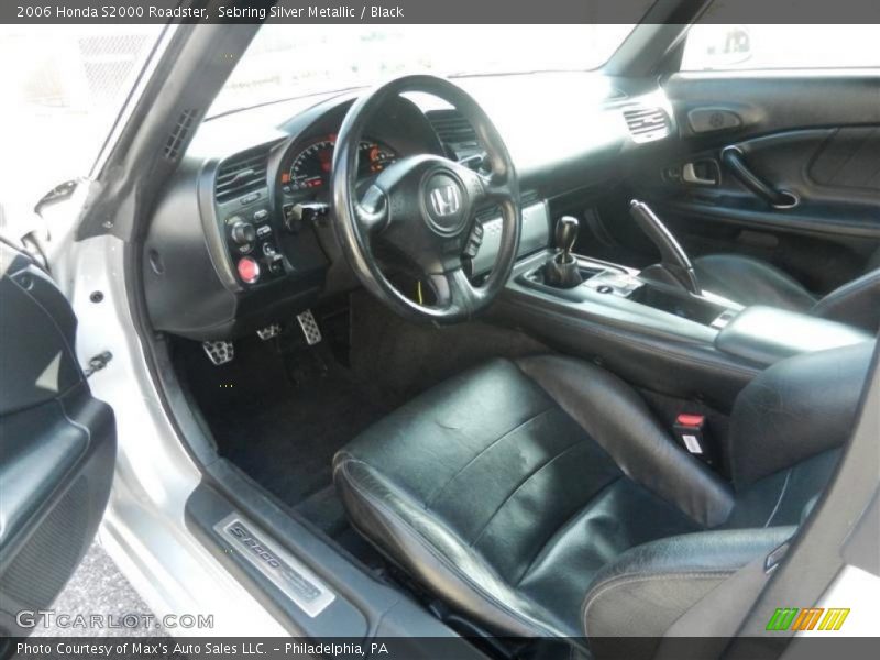 Sebring Silver Metallic / Black 2006 Honda S2000 Roadster