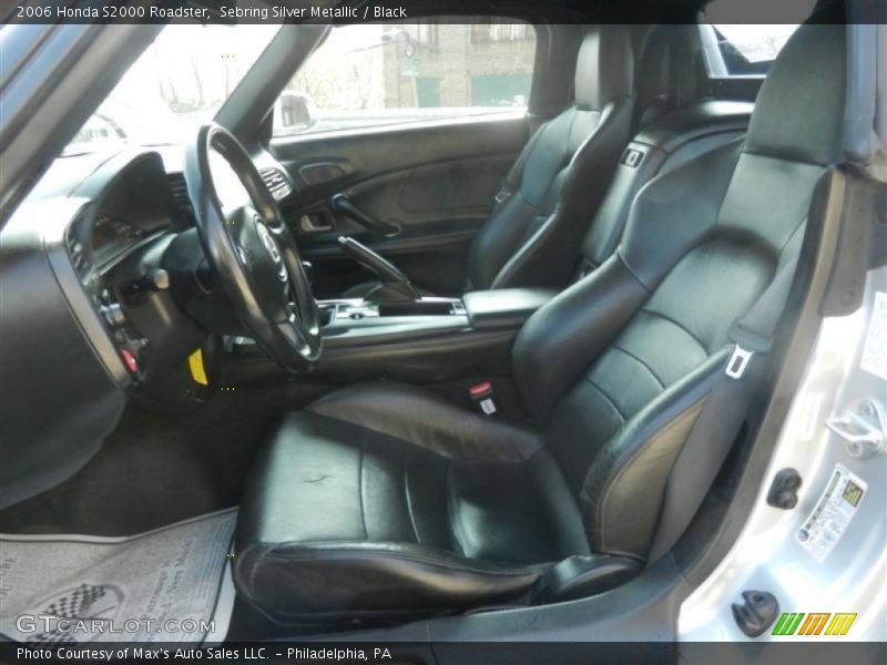 Sebring Silver Metallic / Black 2006 Honda S2000 Roadster