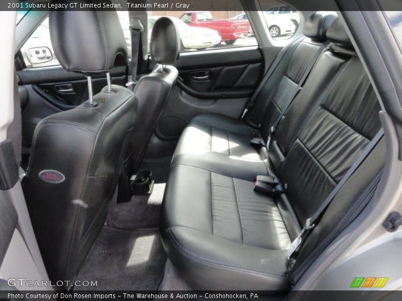 Rear Seat of 2001 Legacy GT Limited Sedan