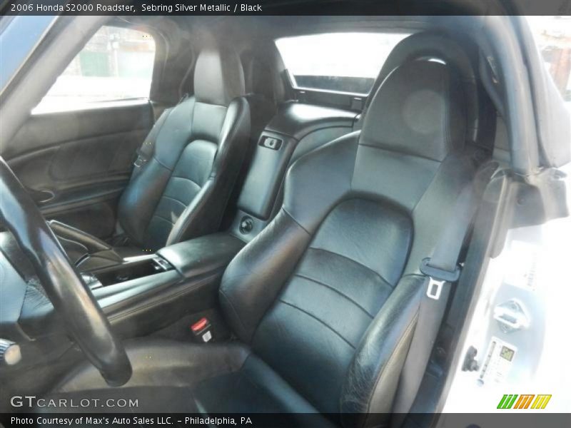 Sebring Silver Metallic / Black 2006 Honda S2000 Roadster