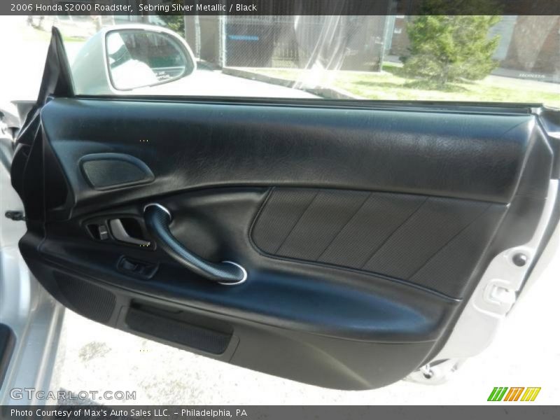 Sebring Silver Metallic / Black 2006 Honda S2000 Roadster