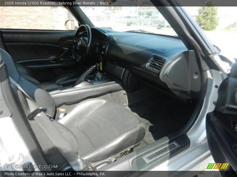 Sebring Silver Metallic / Black 2006 Honda S2000 Roadster