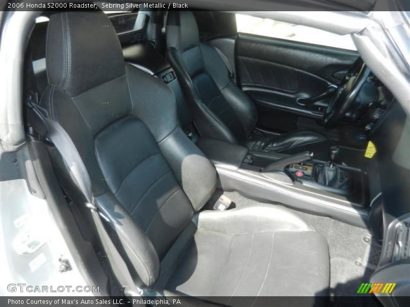 Sebring Silver Metallic / Black 2006 Honda S2000 Roadster