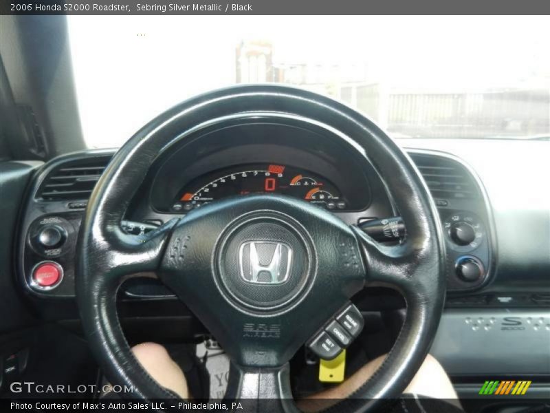 Sebring Silver Metallic / Black 2006 Honda S2000 Roadster