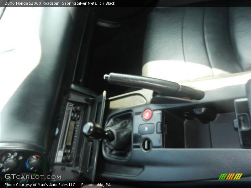 Sebring Silver Metallic / Black 2006 Honda S2000 Roadster