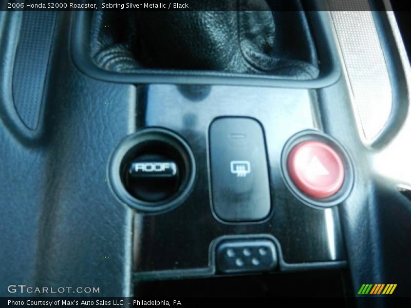 Sebring Silver Metallic / Black 2006 Honda S2000 Roadster