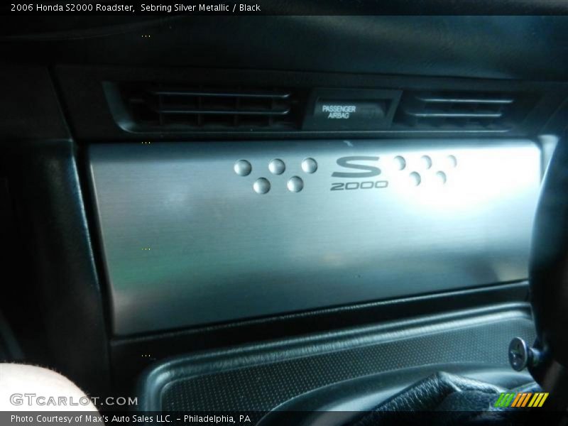 Sebring Silver Metallic / Black 2006 Honda S2000 Roadster