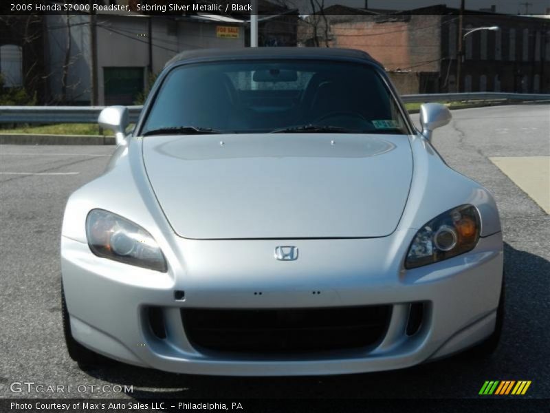 Sebring Silver Metallic / Black 2006 Honda S2000 Roadster