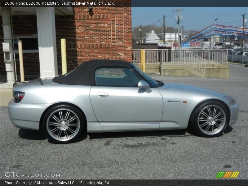 Sebring Silver Metallic / Black 2006 Honda S2000 Roadster