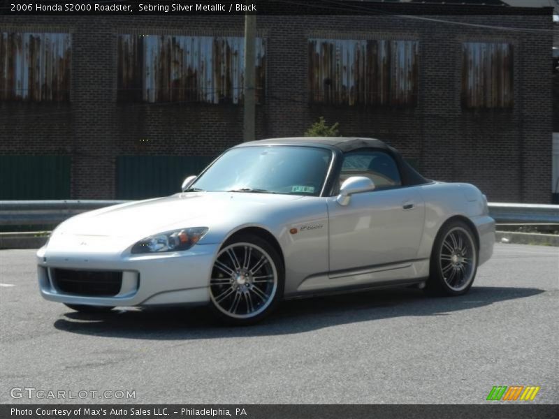 Sebring Silver Metallic / Black 2006 Honda S2000 Roadster