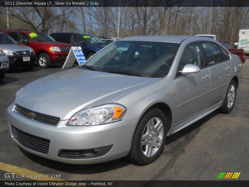 Silver Ice Metallic / Gray 2011 Chevrolet Impala LT