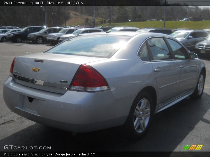 Silver Ice Metallic / Gray 2011 Chevrolet Impala LT