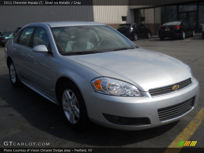 Silver Ice Metallic / Gray 2011 Chevrolet Impala LT