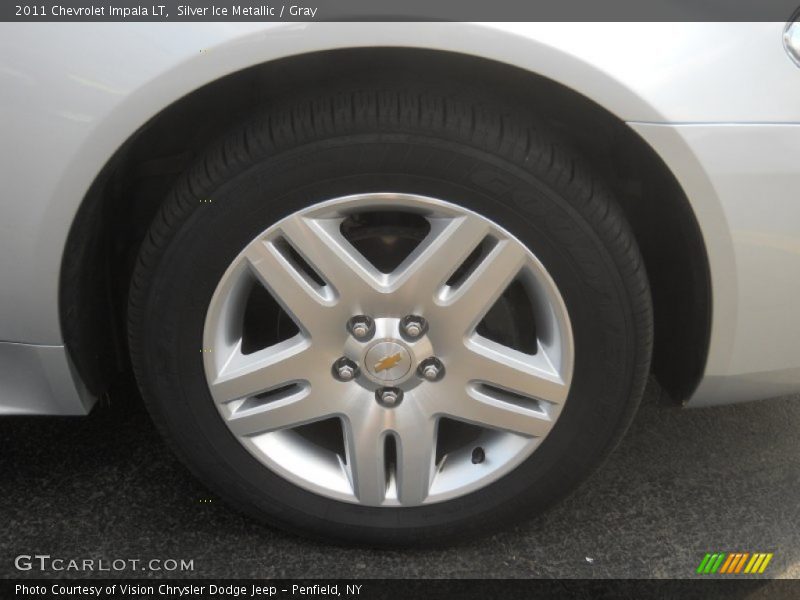 Silver Ice Metallic / Gray 2011 Chevrolet Impala LT