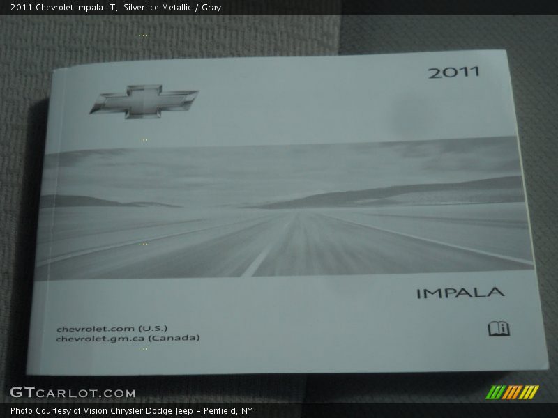 Silver Ice Metallic / Gray 2011 Chevrolet Impala LT