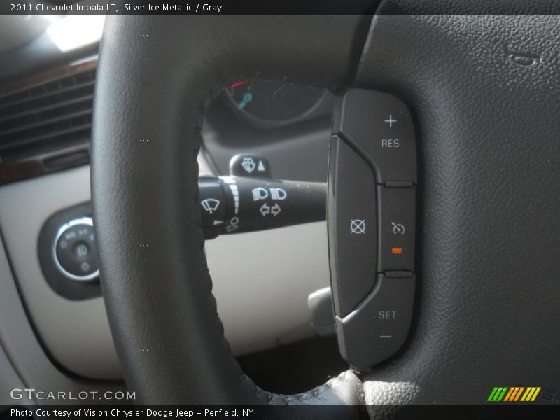 Silver Ice Metallic / Gray 2011 Chevrolet Impala LT