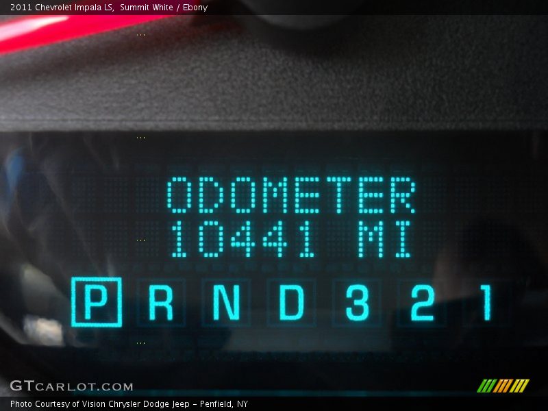 Summit White / Ebony 2011 Chevrolet Impala LS