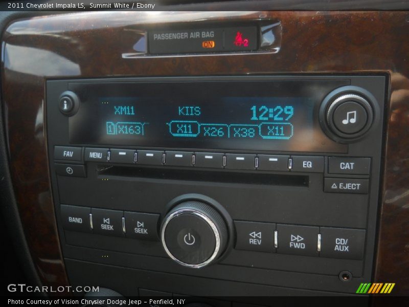 Summit White / Ebony 2011 Chevrolet Impala LS