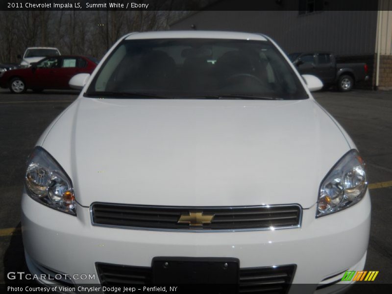Summit White / Ebony 2011 Chevrolet Impala LS