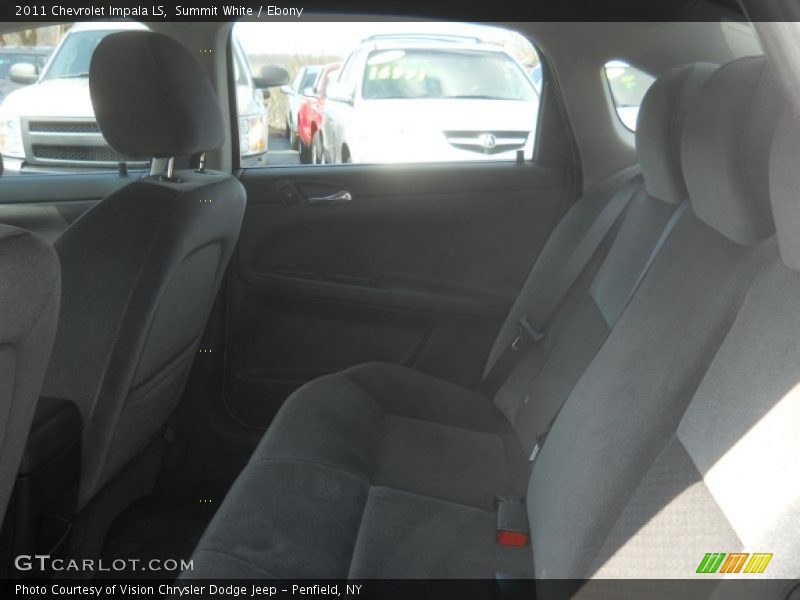 Summit White / Ebony 2011 Chevrolet Impala LS