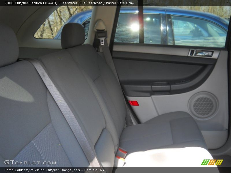 Clearwater Blue Pearlcoat / Pastel Slate Gray 2008 Chrysler Pacifica LX AWD